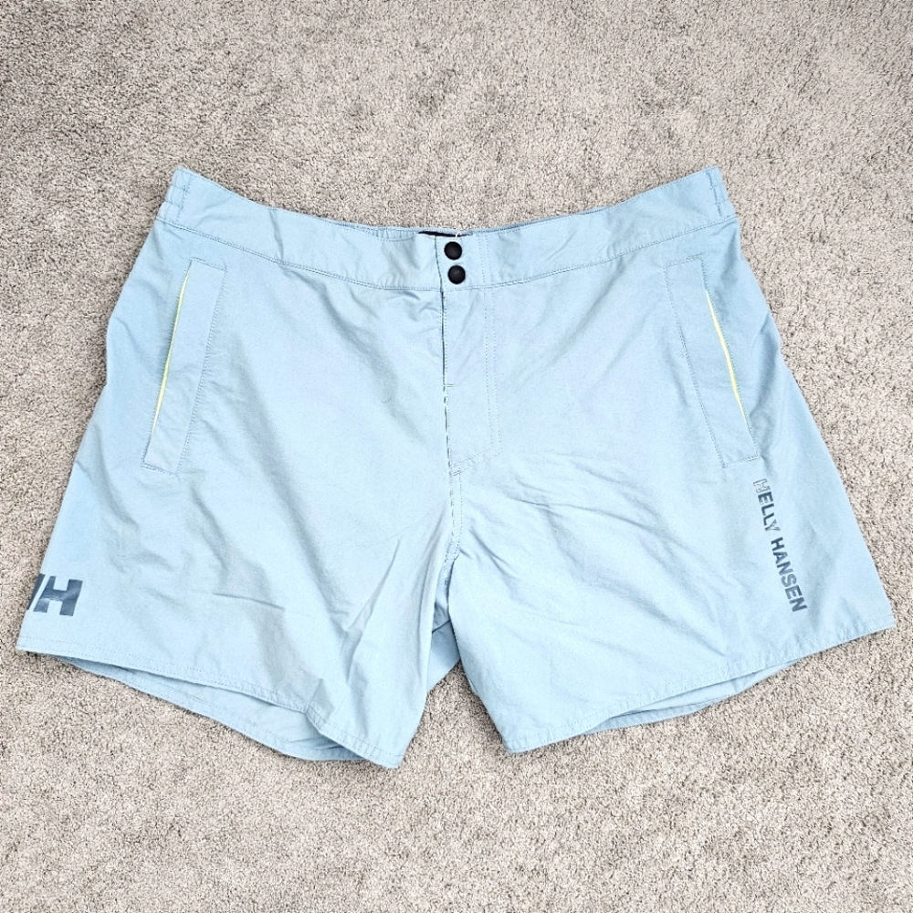 2/$25 NWT Helly Hansen sz34 Men's Light Blue Shorts - Picture 1 of 12